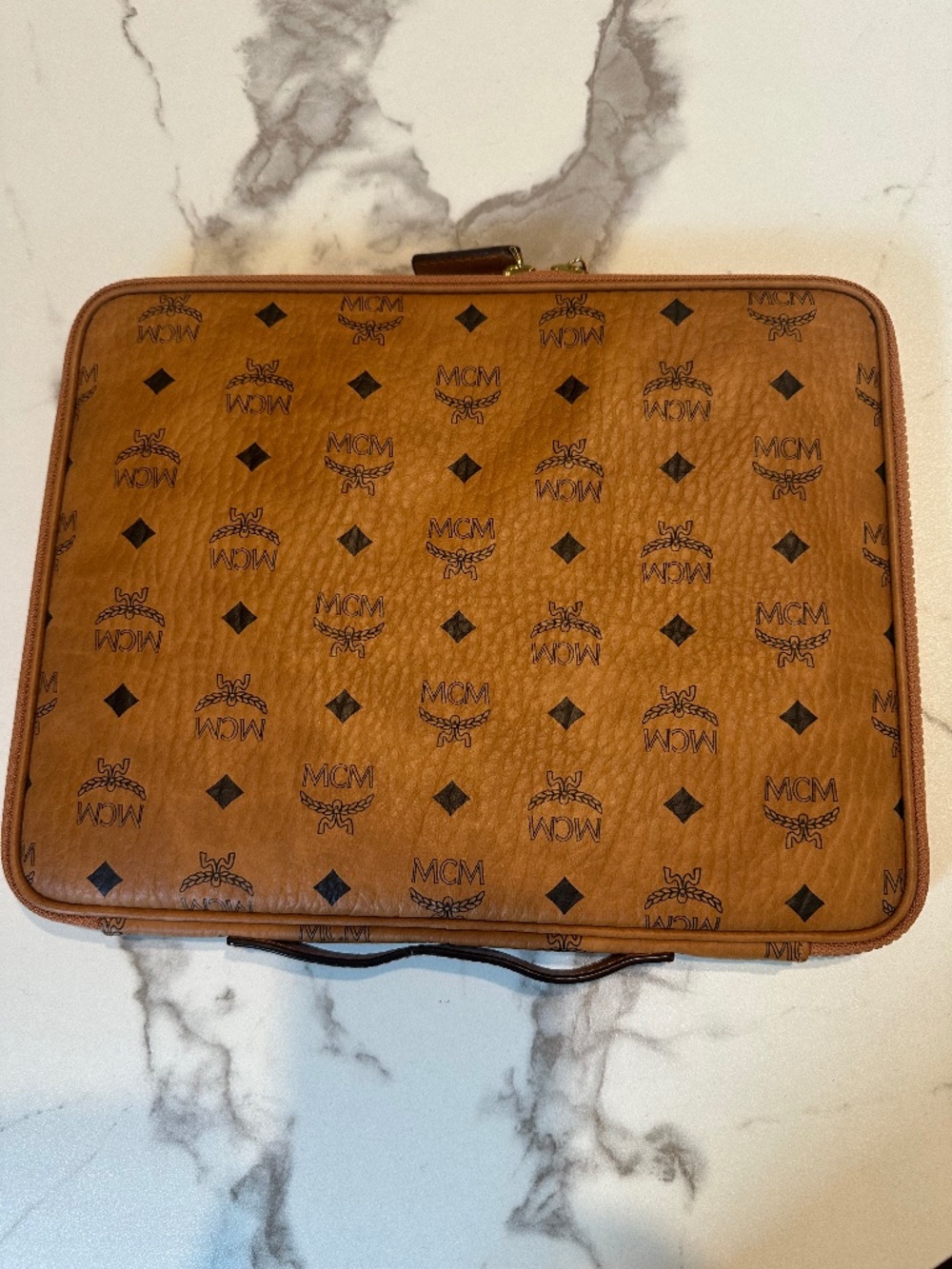 MCM 13" iPad Case in Visetos Original